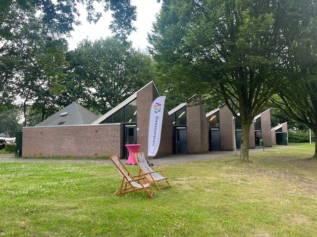 De tweede locatie van het open huis in Winkelsteeg